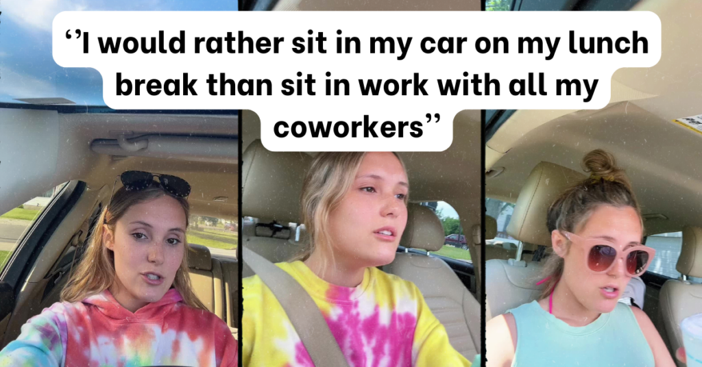 Who Can Blame Her? – Woman Chooses Car Over Coworkers for Lunch