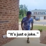 Kid’s Funny Reaction Caught Taking Package from Porch: The Classic “It’s Just a Joke” Line Clearly Busted