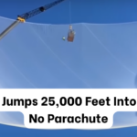 Skydiver Jumps 25,000 Feet Into Net with No Parachute